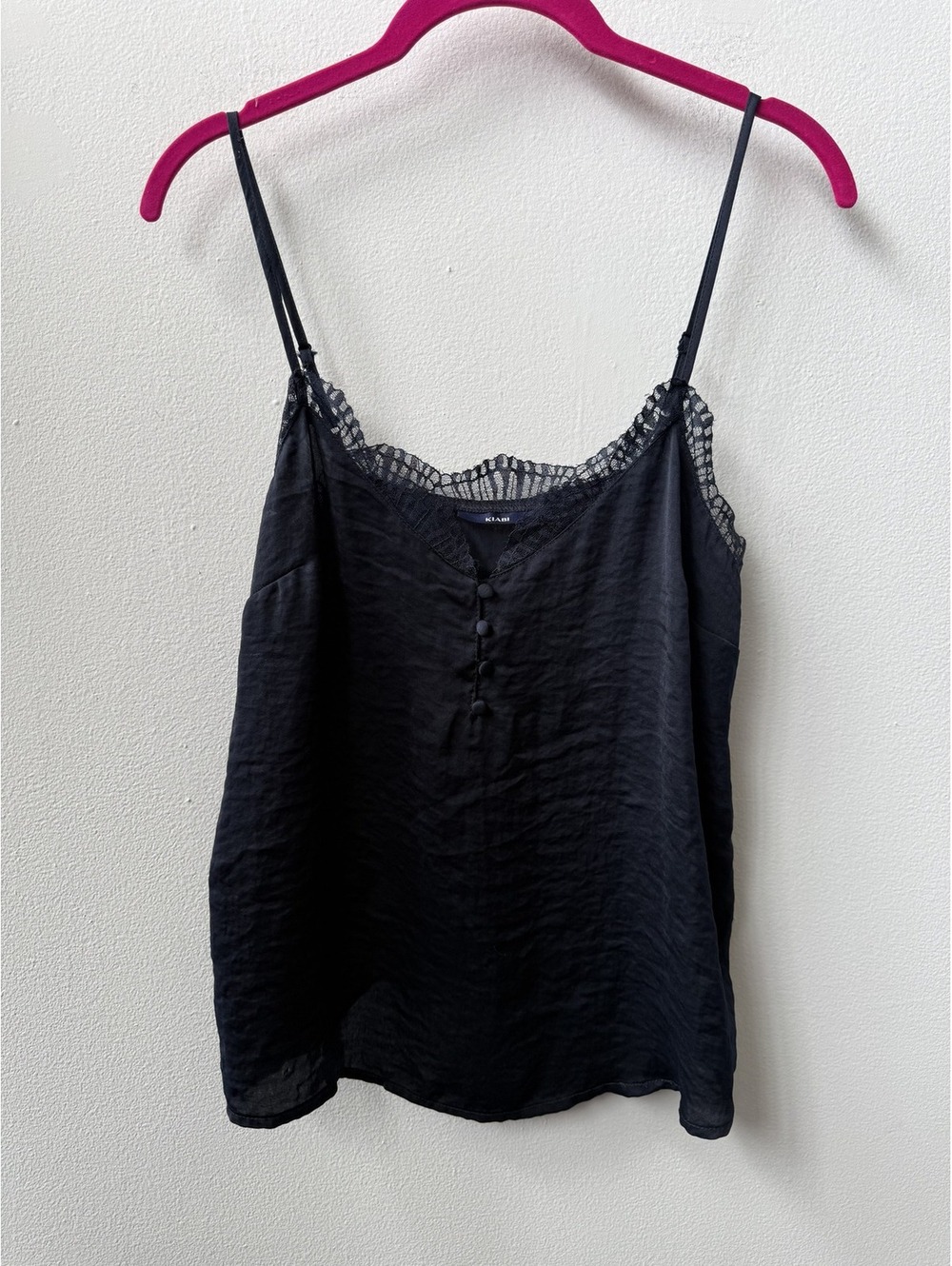 Kiabi Navy Lace Trim Camisole Whimsigoth Small